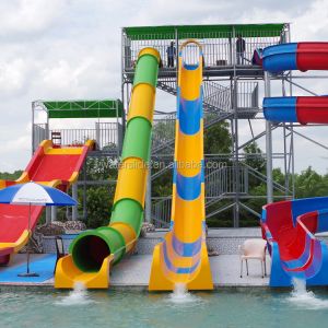 China Water Attraction Amusement Park Slides Swimming Pool Water Slide on sale