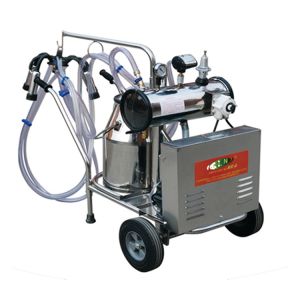 Negative Pressure 170L/min Cow Milking Machine SS304 Material