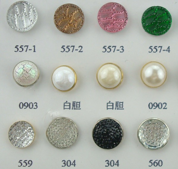 wholesale decorative glass shank button shirt buttons manufactory