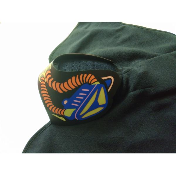 Wholesale New Hot Sale Popular Sound reactive LED mask light up cool masquerade clown EL mask for Music party DJ mask