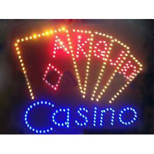 560x330mm ABS frame customised led store sign