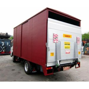 24V Voltage Aluminum Hydraulic Tailgate Lift Black Color 2000kg