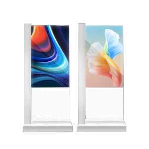 White 65 Inch Transparent OLED Display Commercial Use Translucent OLED