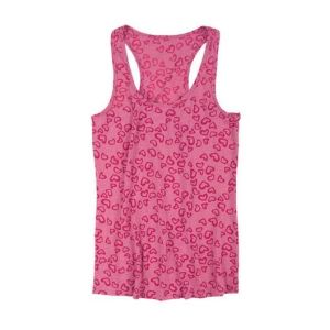 Printed Tank Tops , Womens Flower Shirts Blouses / Shirts Green