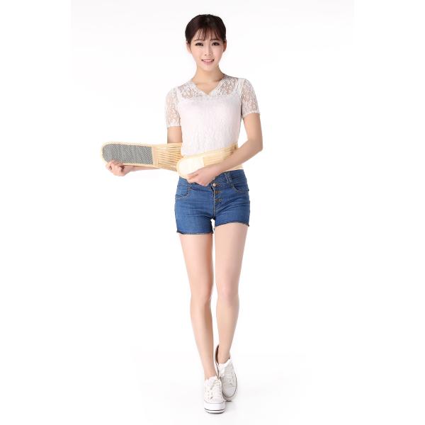 Buy Adjustable Heated Back Brace Self - Heated Tourmaline Cloth Keep Warm at wholesale prices