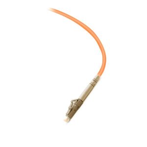 Multimode OM1 Fiber Optic Patch Cable LC UPC To LC UPC Orange Color