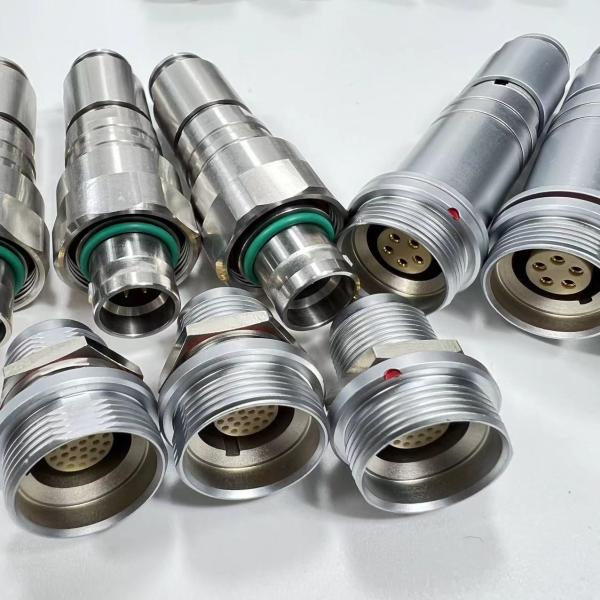 ODM Deep Watertight Electrical Connectors Waterproof Power Connector Stainless Steel Shell