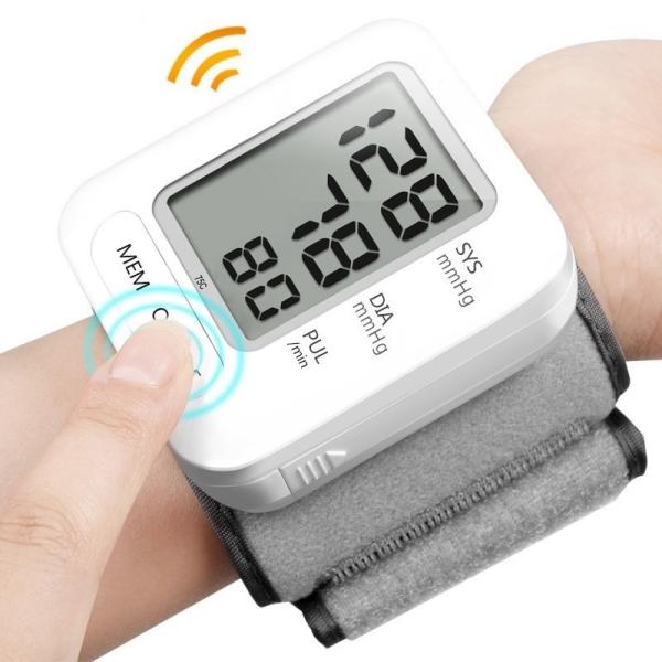 Buy Wrist Cuff Portable Medical BP Monitor Automatic Wrist Blood Pressure Monitor With CE and ISO Certificate Sphygmomanome at wholesale prices