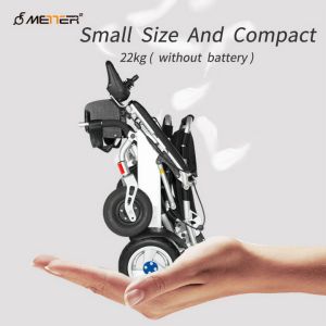 Max 36km Lightweight Mobility Electric Wheelchairs With 275.58lbs Load