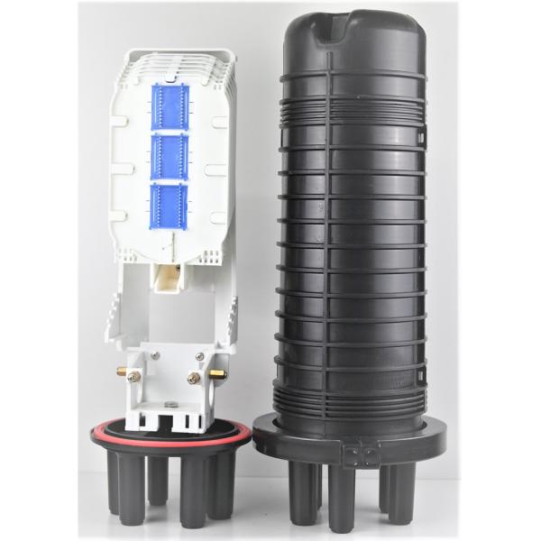 3 in and 3 out Dome Optical Splice Closure with 216 cores