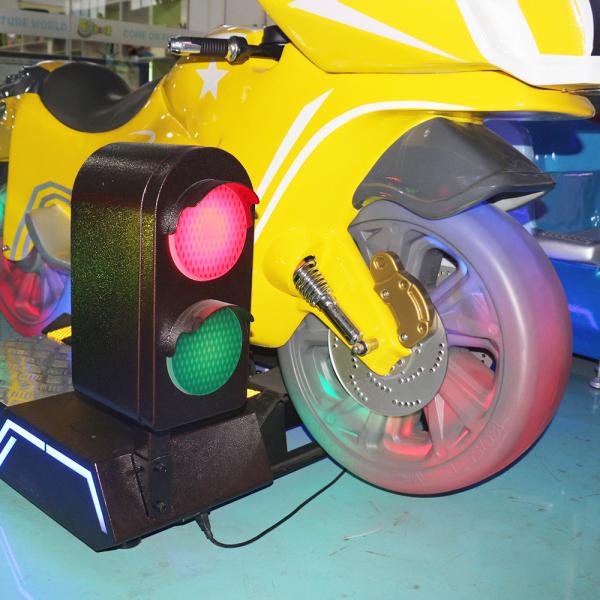 Simulator Car Racing Game Machine / Motorbike Arcade Machine Real Speed