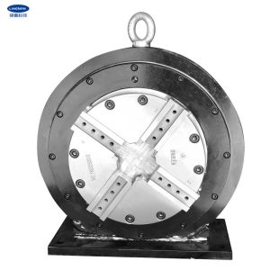 Pneumatic Central Solid CNC Rotary Chuck With Dual Power