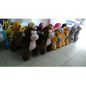 China Hansel Battery powered Plush Motorized Animals Stuffed Rides Electric Scooter on sale