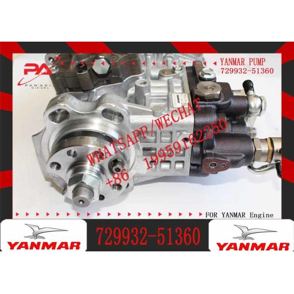 Excavator Accessories 4D98 4TNV98 4TNV94 Engine Fuel Injection pump 729932-51360