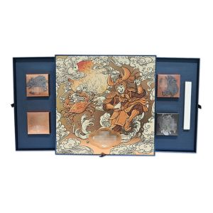 Customized creative China-Chic clamshell packaging box Two side pull out double