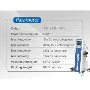 Pneumatic Extracorporeal Physical Therapy Shockwave Machine For Sports Injury