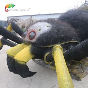 6 meters Artificial Large Animatronic Spider