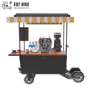 EQT Multifunction Scooter Mobile Coffee Cart For Street Business