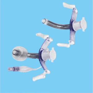 Medical Disposable PVC Sterile Reinforced Tracheotomy Tube with High Volume Low