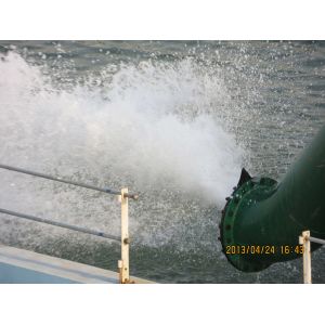 14 m Dredging depth 1400 cbm/h Solid Sand Cutter Suction Dredger for Compacted