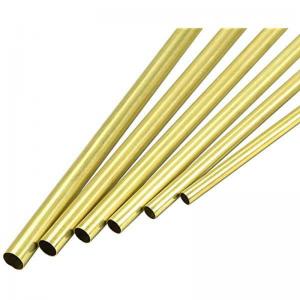 Quality H68 H70 H80 Hollow Brass Tube Round Straight For Heat Meter for sale