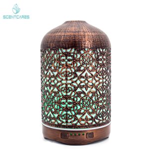 Household Cool Mist Ultrasonic Metal Aroma Diffuser