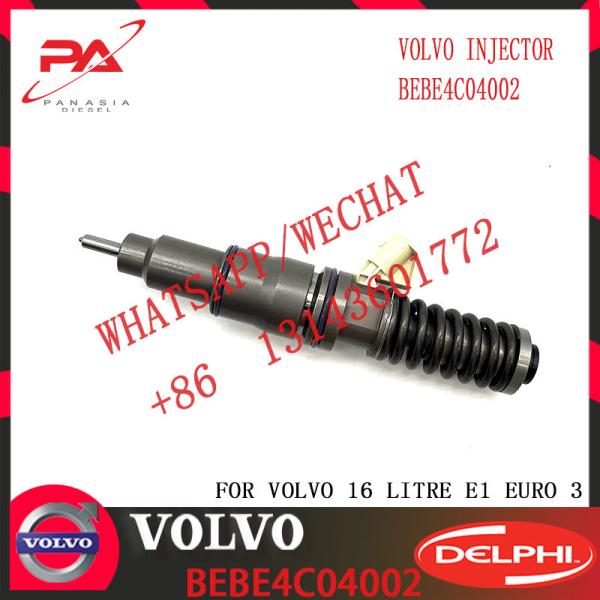 Diesel Fuel Injector 85000317 Common Rail Fuel Injection Nozzle BEBE4C04002 BEBE4C04102 For V-O-L-V 16 LITRE E1 EURO 3