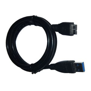 Quality Black Round USB3.0 A Male to Micro Charge Cable for sale