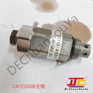 E200B E240B Excavator Relief Valve In Hydraulic System