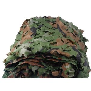 Oxford Polyester 150D Military Style Camo Netting For Shooting , Fishing