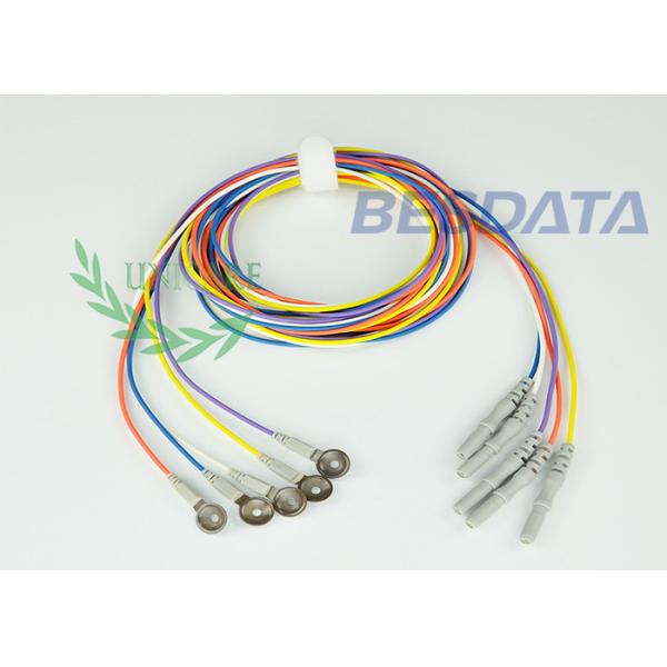 Silver Chloride EEG Electrodes For Different EEG Medical Equipment E04010001