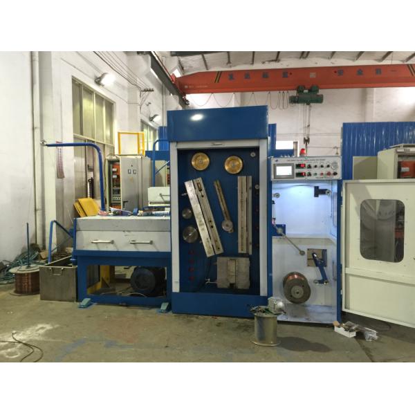 AC 3 Phase Customized Wire Drawing Machine , 0.8mm-1.6mm Small Wire Drawing Machine