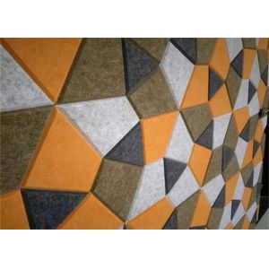 Flame Retardant Mute Flow PET Felt Acoustic Panel 9mm