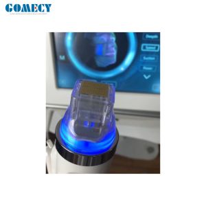 Portable Micro Needle Fractional RF System Hot Cold Hammer Facial Treatment