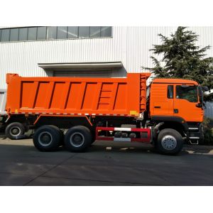 HOWO Dump Truck Sinotruk 371HP TXcab Sunset Orange ZZ3257N384GB1