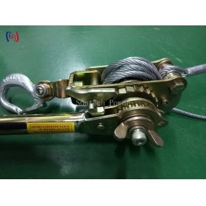 1200mm - 1500mm Ratchet Cable Puller Withdrawing Wire Tighter Transmission Line