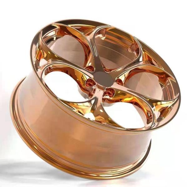 Customized forged wheels with Brushed rose gold suitable for Afa Romeo Giulia Giulietta R18 R19 R20 R21 R22 5x110