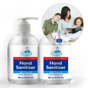 Transparent Antibacterial Hand Sanitizer , Alcohol Based Antibacterial Hand Wash