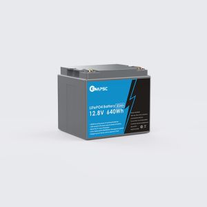 12.8V 50Ah Lead-to-lithium battery