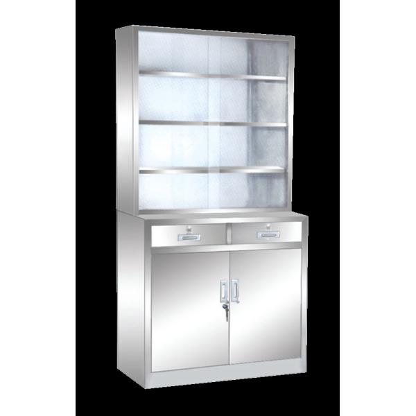 Buy Multi Layer Stainless Steel Medical Cabinet , Metal Medicine Cabinet at wholesale prices
