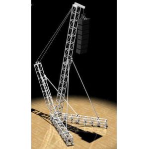 Dj Style Aluminum Stage Lighting Pillar Audio New Line Array Speaker Stand Truss