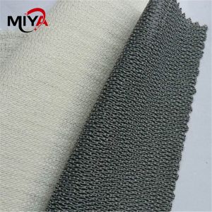 Width 150cm Weft Insert Knitted Fusible Interlining Viscose Material