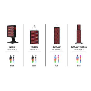 660nm 850nm Wavelength Infrared Therapy Light for Pain Management at Home