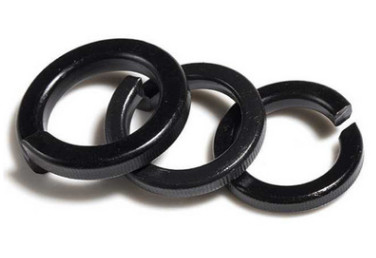 Buy Black Surface Steel Spring Washer DIN / ANSI / GB Standard Easy To Use at wholesale prices