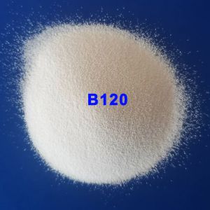 Quality B120 Ceramic Blasting Media Zirconium Silicate Beads for sale