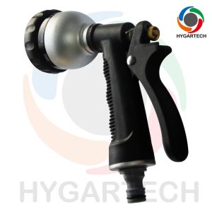 Metal 8-Pattern Function Hose Nozzle Down Pressure Washer With Rear-Trigger