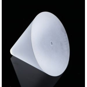 Customized Chemical Fused Quartz Glass Cone Without Surface Coating