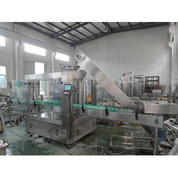 3000 BPH Water Glass Bottle Filling Machine With Twist off Cap , Hot Filling Machine