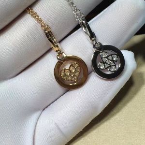 brand jewelry diamonds necklace in 18 kt pink gold Also available in white and