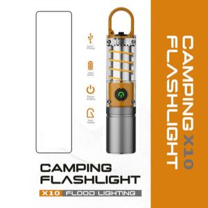 IP65 Strong Outdoor Camping Flashlights / Rechargeable Camping Flashlight